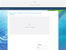 Tablet Screenshot of mail.cnr.gob.cl