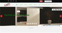 Desktop Screenshot of cnr.net.in